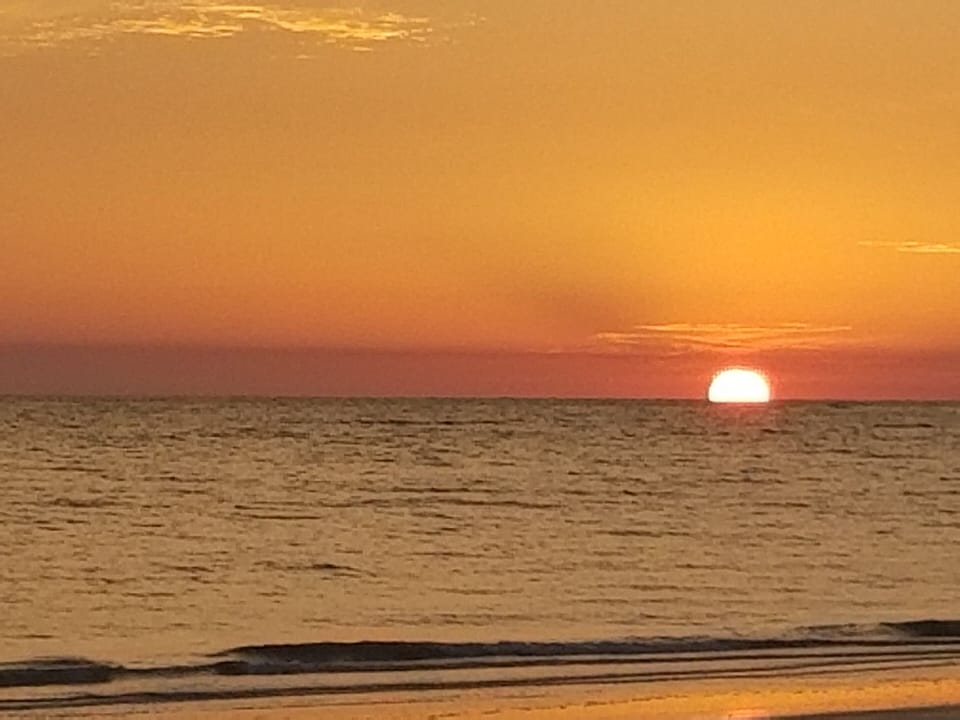 Sunset from the beach