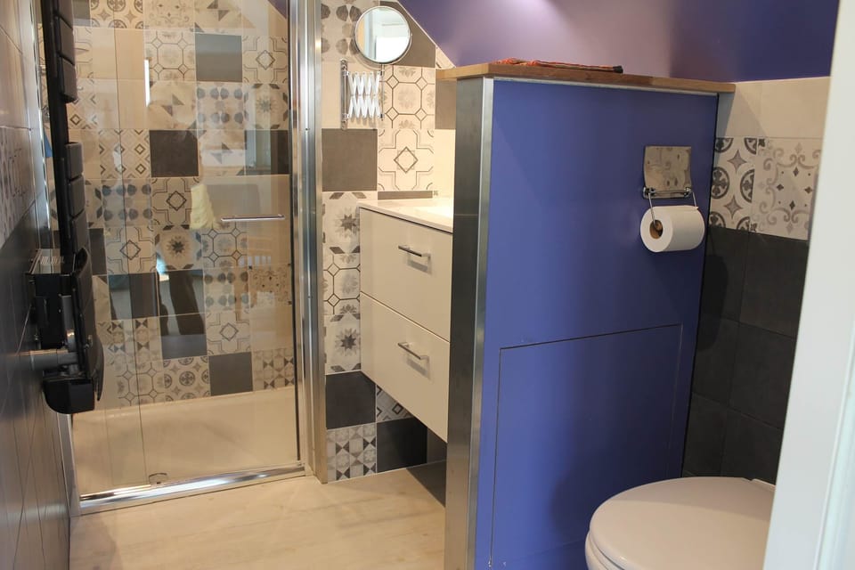 salle d'eau chambres et gîtes de gouelet-ker