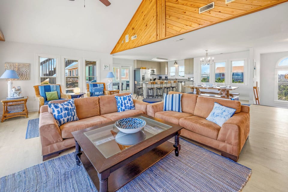 Surf or Sound Realty - 200 - Hardalee - Great Room -3
