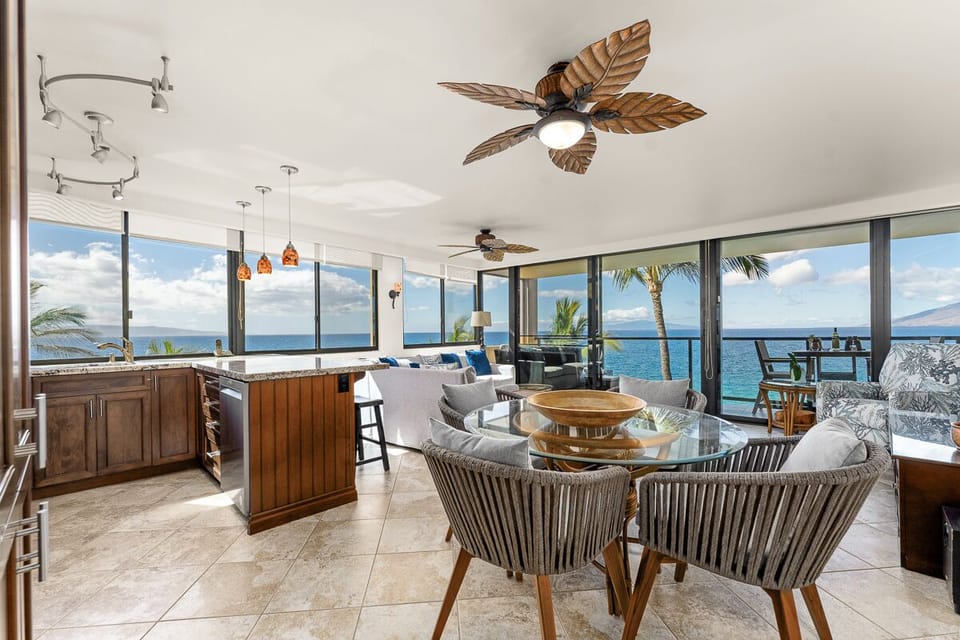 All lighting in all rooms controlled by dimmer switches.