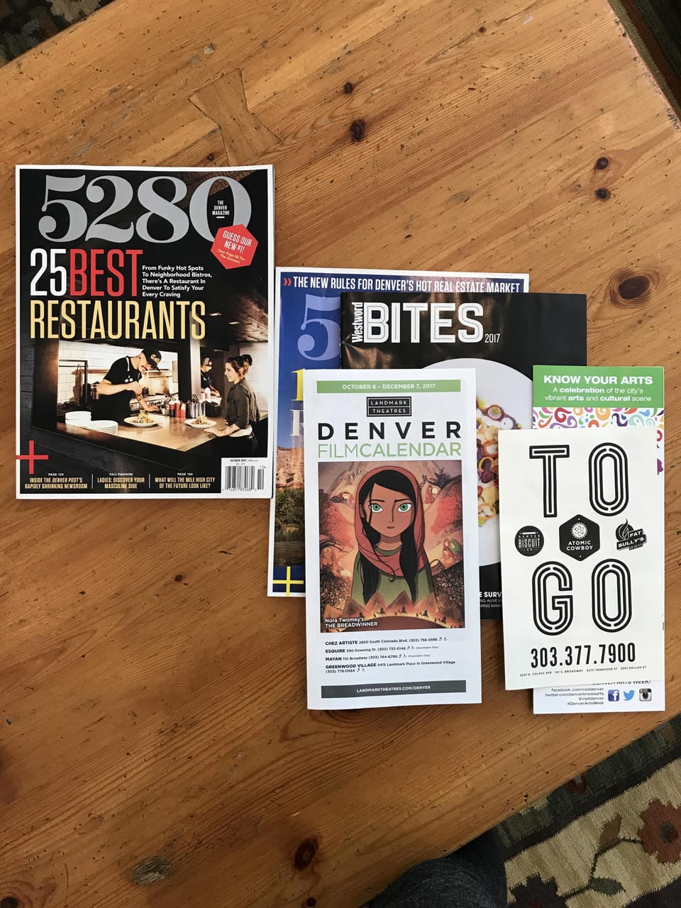 Tips for dining, shopping, trips and entertainment in house manual and magazines