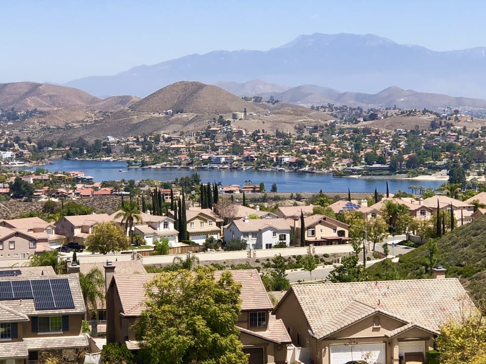 Backyard View of Lake