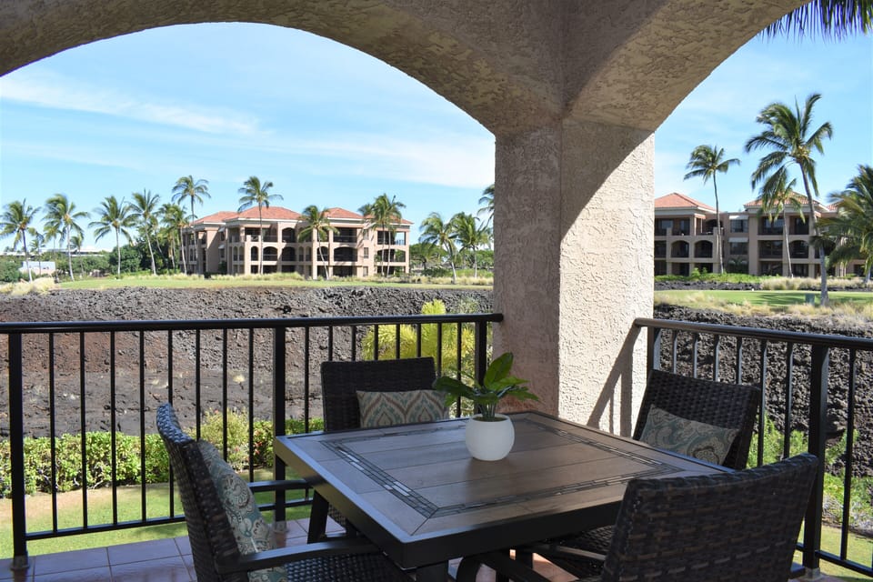 Indoor/outdoor living at its best with this large lanai.