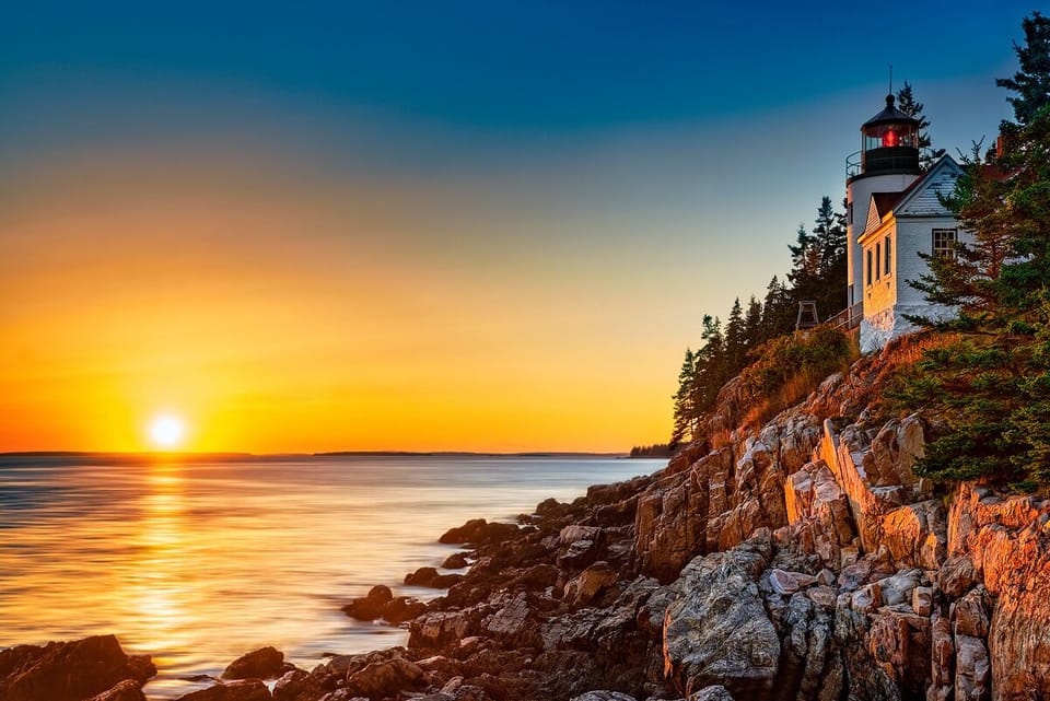 Bass Harbor Head Light - just 5 miles from the townhouse.