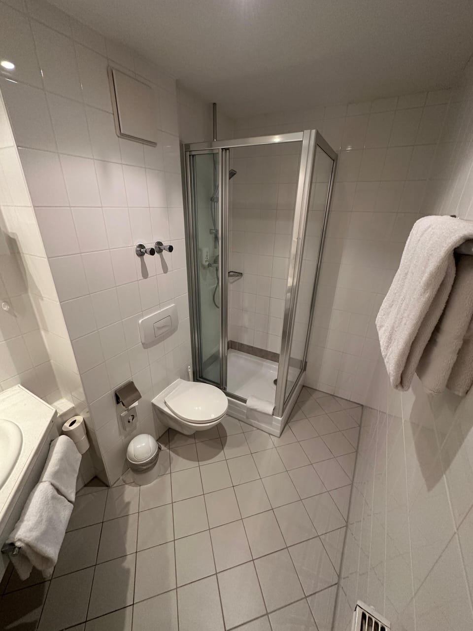 Free toiletries, hair dryer, towels, soap