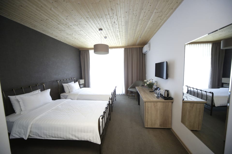 Soundproofing, free WiFi, bed sheets, wheelchair access