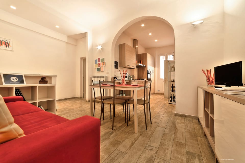 City Apartment, 3 Bedrooms | Living area | 20-inch flat-screen TV with digital channels, TV