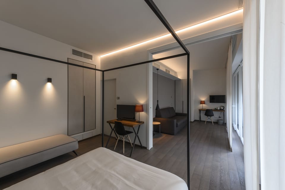Luxury Suite, City View | Egyptian cotton sheets, premium bedding, down comforters