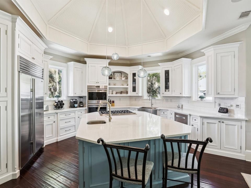 Beautifully Renovated Kitchen at 18 Sandhill Crane