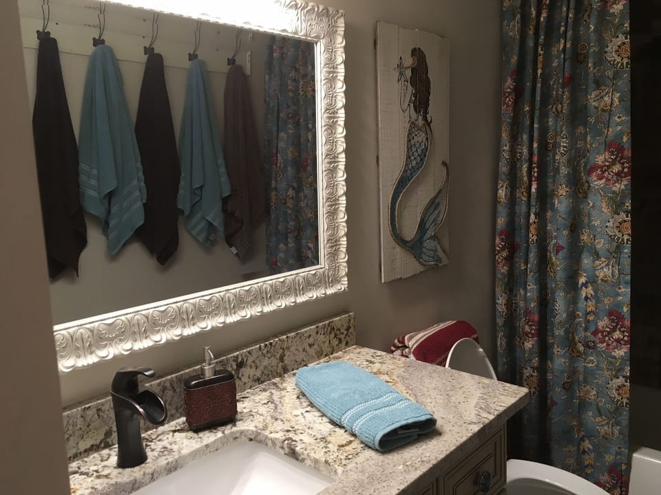 #1 master bathroom