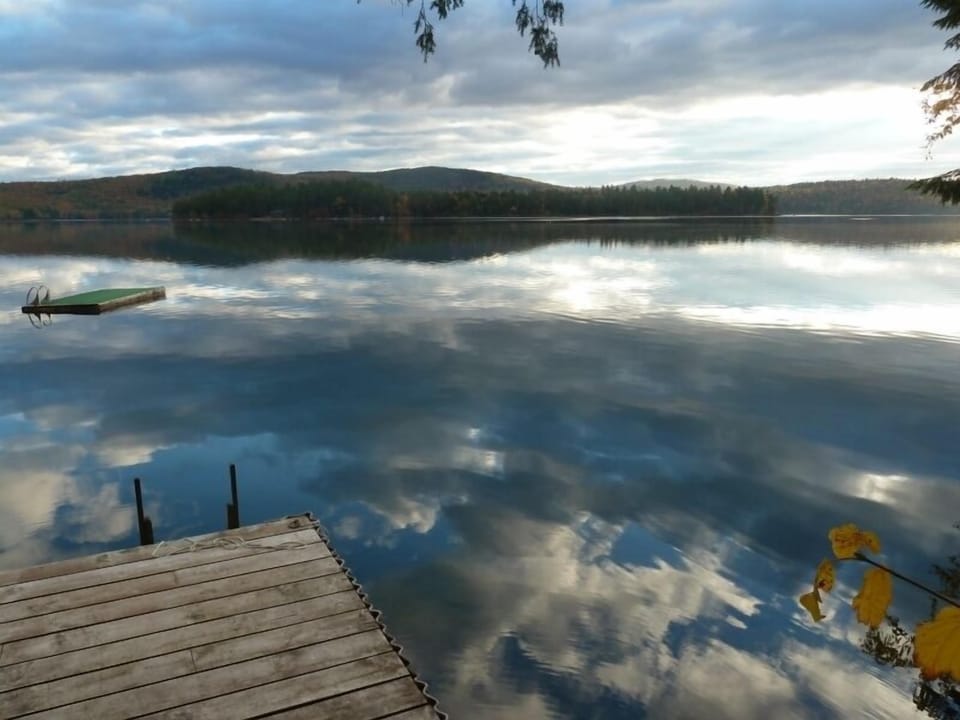 Our docks with reflections