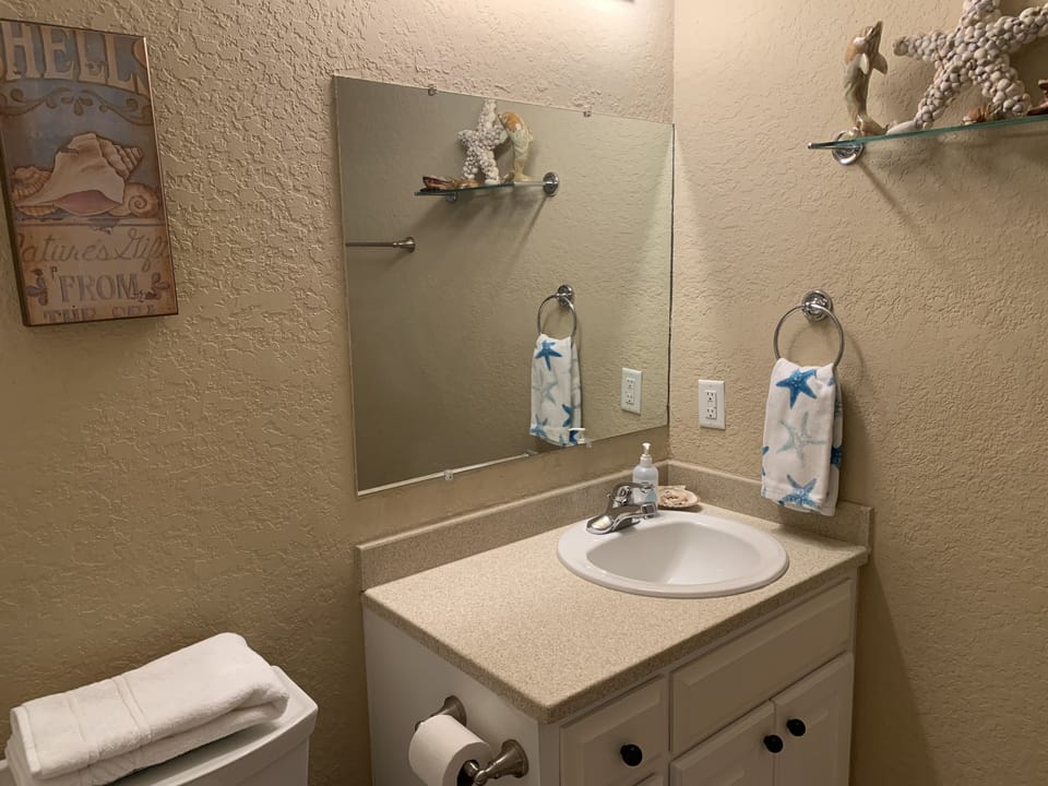 First-floor bathroom.