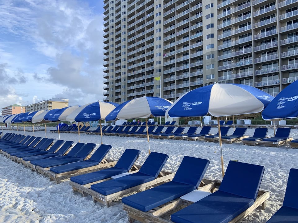 Take a stroll on the beach just steps from your condo...