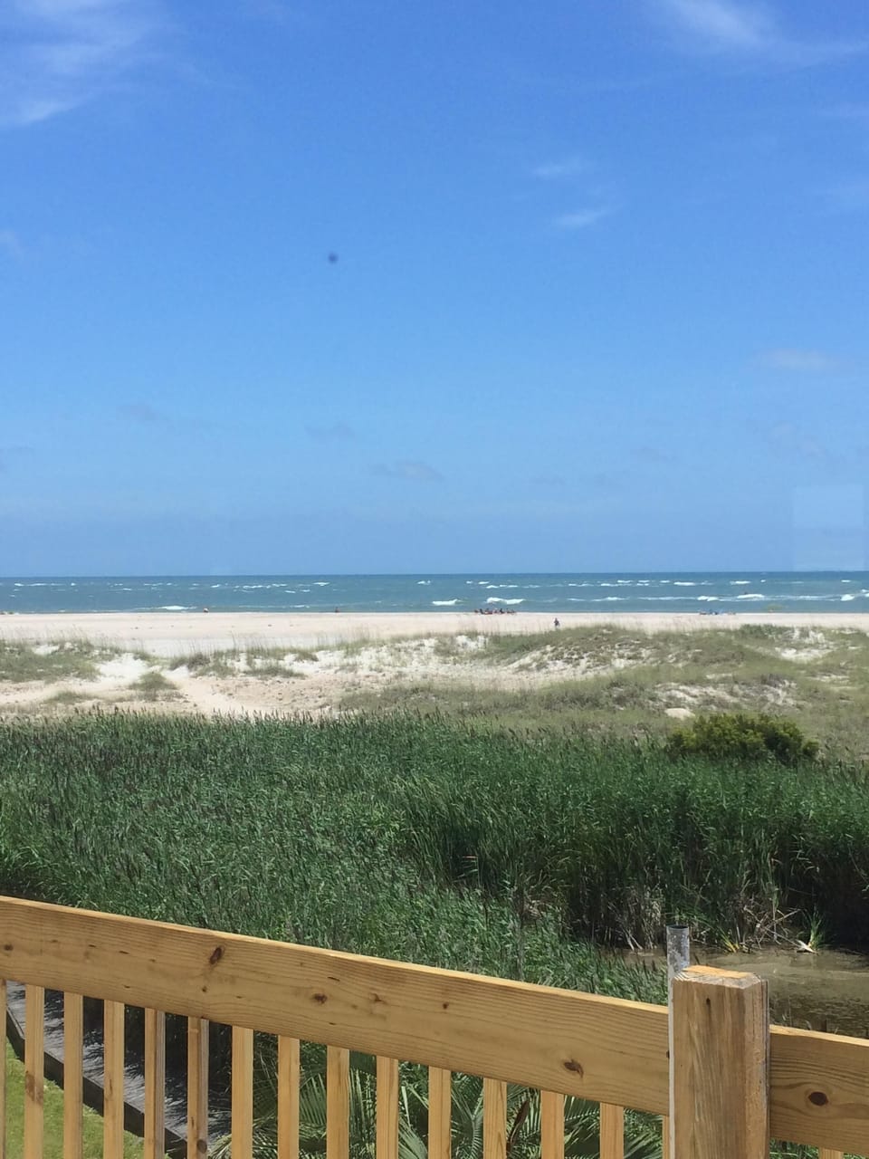 Beach view from the top deck!
Just a random summer day from the 2nd floor deck.