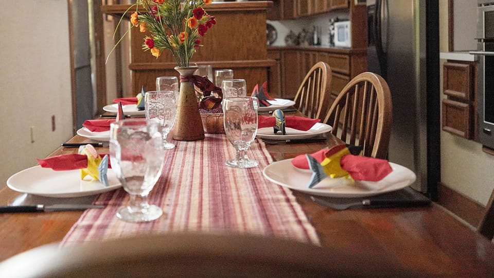 First Floor - Kitchen Table