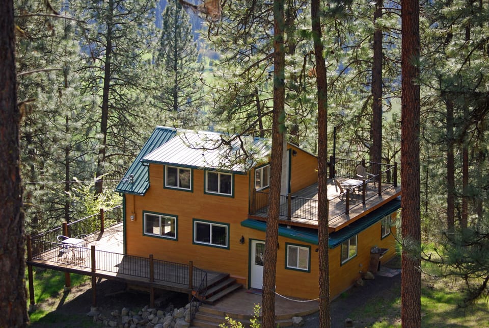 Enjoy the views from the 900 sq. ft. of decks, upper and lower