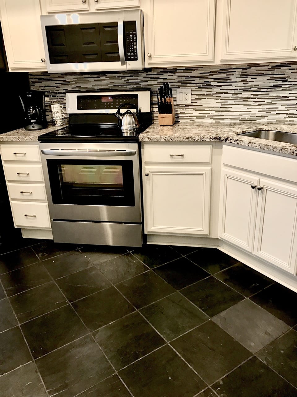 Beautiful granite countertops & stainless appliances for those who love cooking