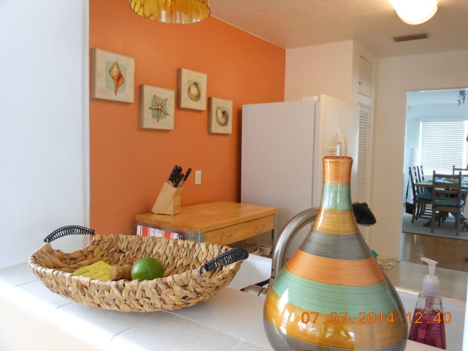 View of Kitchen from Sun Room
