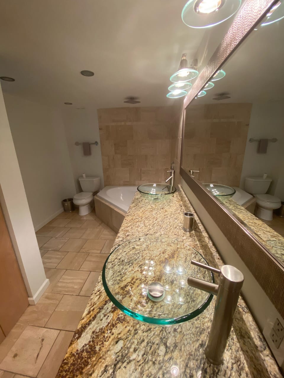 Master bathroom 