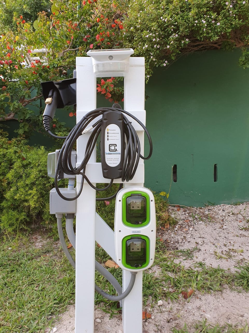 Charge all local mini car rental models  on the property
