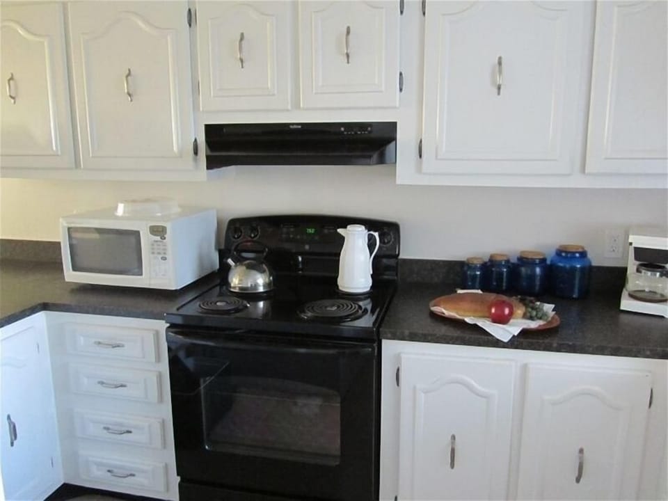 Fully stocked kitchen
