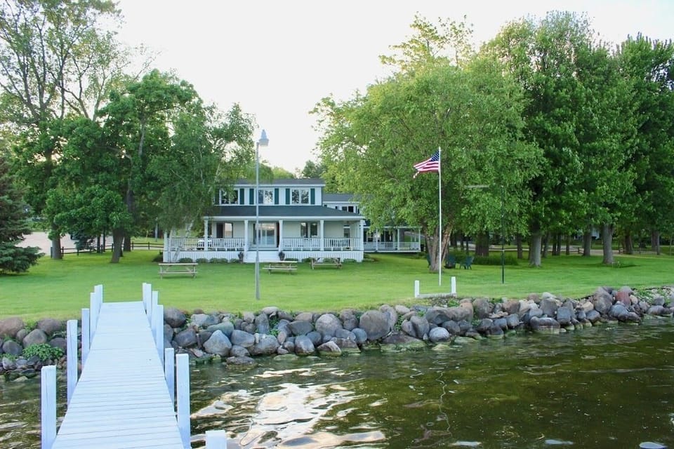 Pier complete with boat slip
