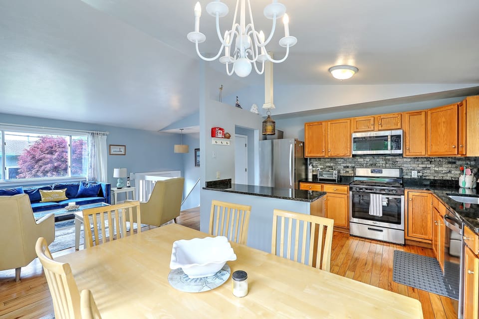 View of LR, Kitchen ,Family room