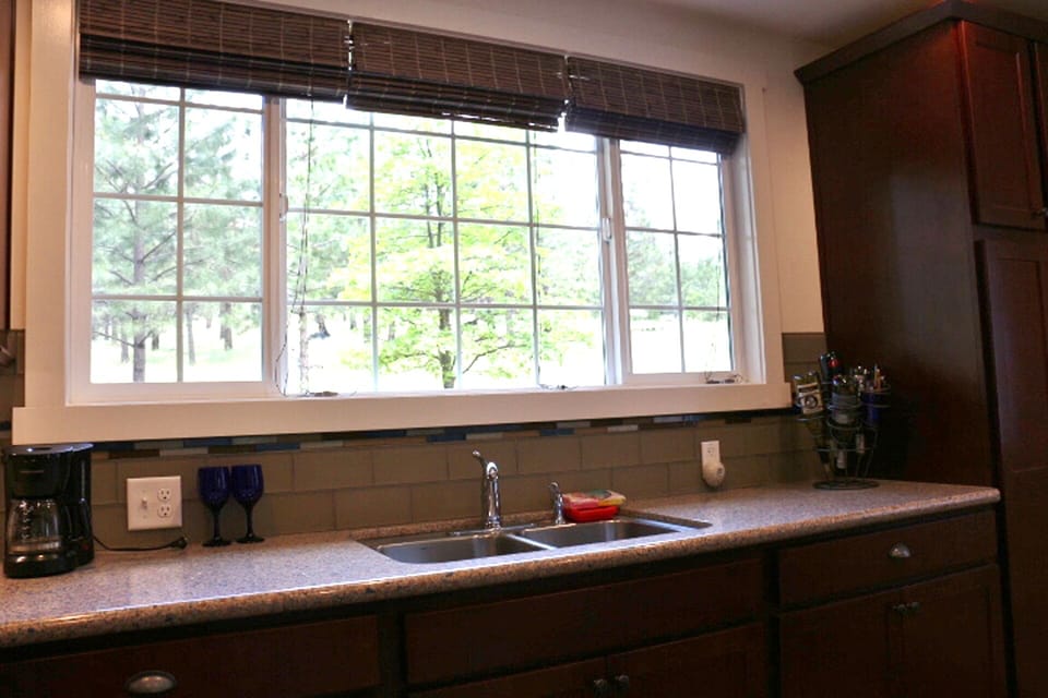 sink with a view!