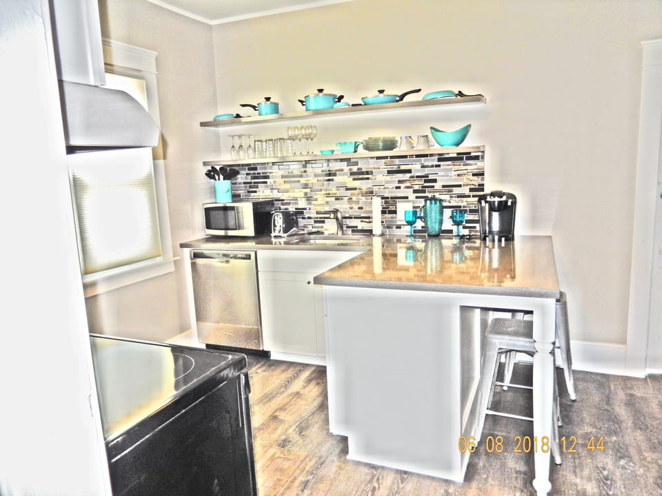 Totally remodeled kitchen to enjoy your breakfast before you hit Detroit.