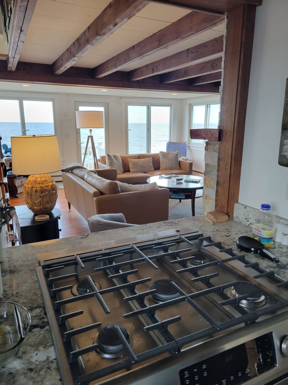 Nothing like cooking with a view!