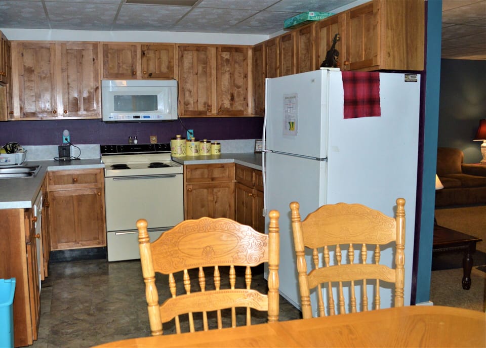Kitchen from dining room