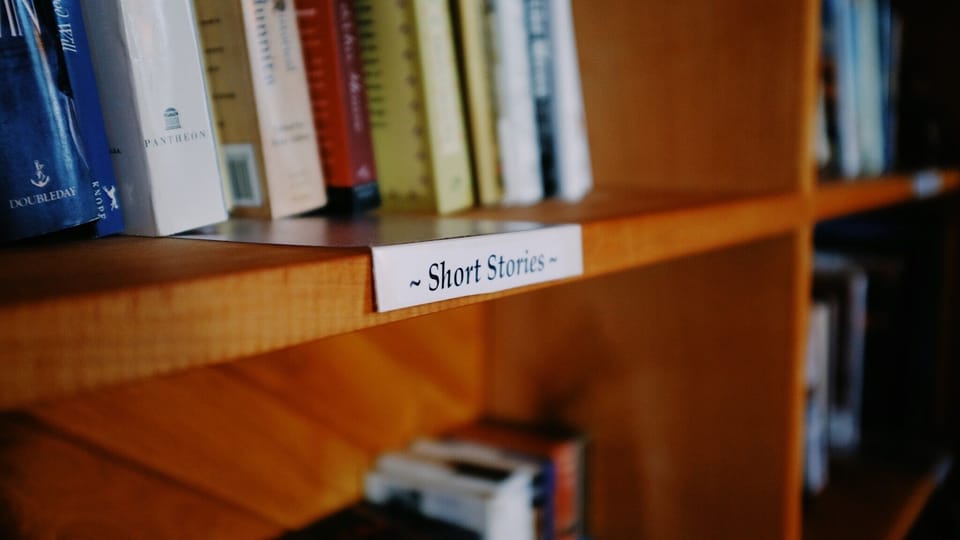 Short stories, long stories, kid's stories, there's a little bit of everything.