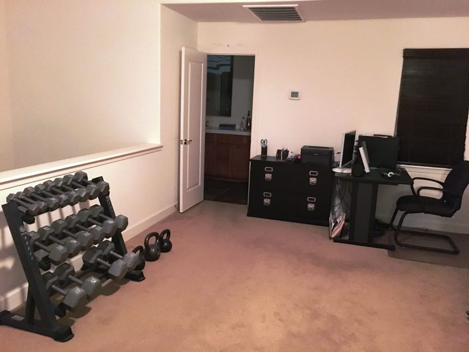 3rd level weights and computer table