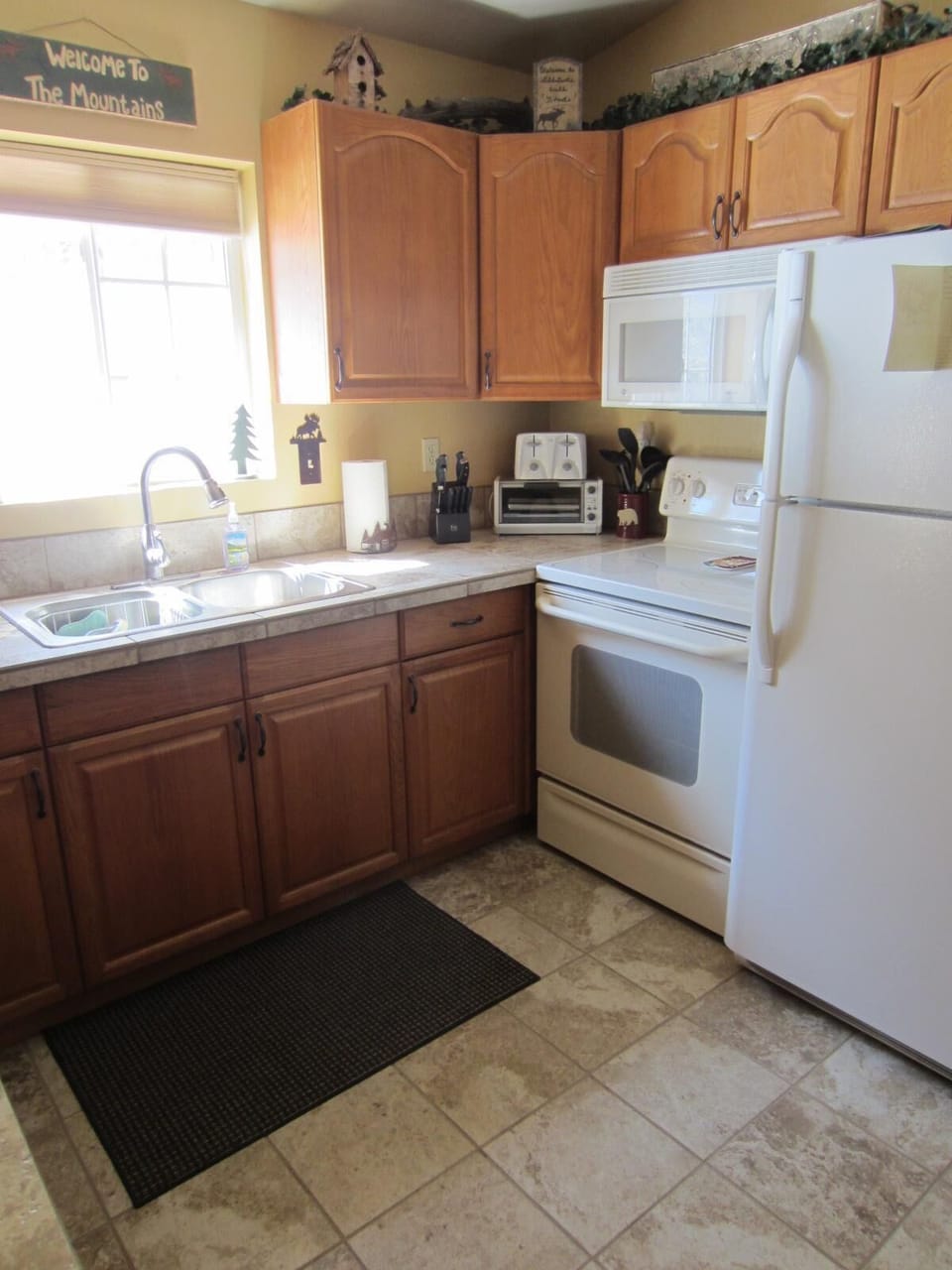 Newly remodeled kitchen