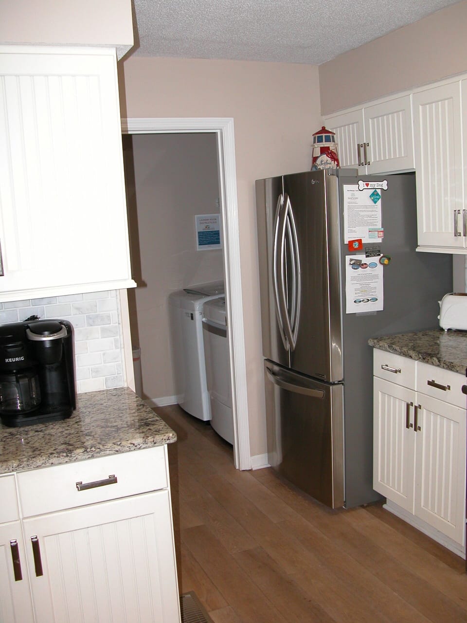 Kitchen to laundry room