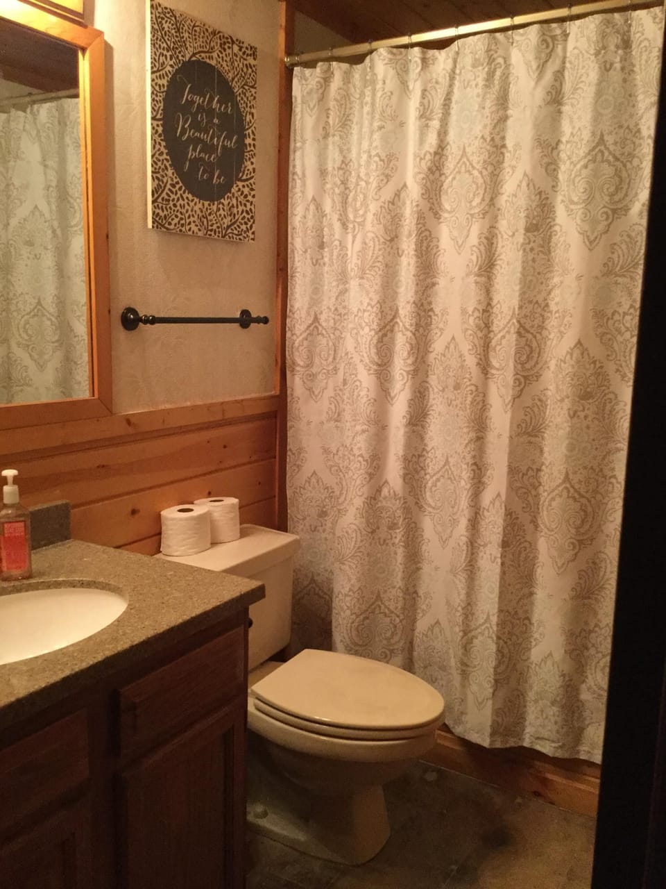 Downstairs full bathroom