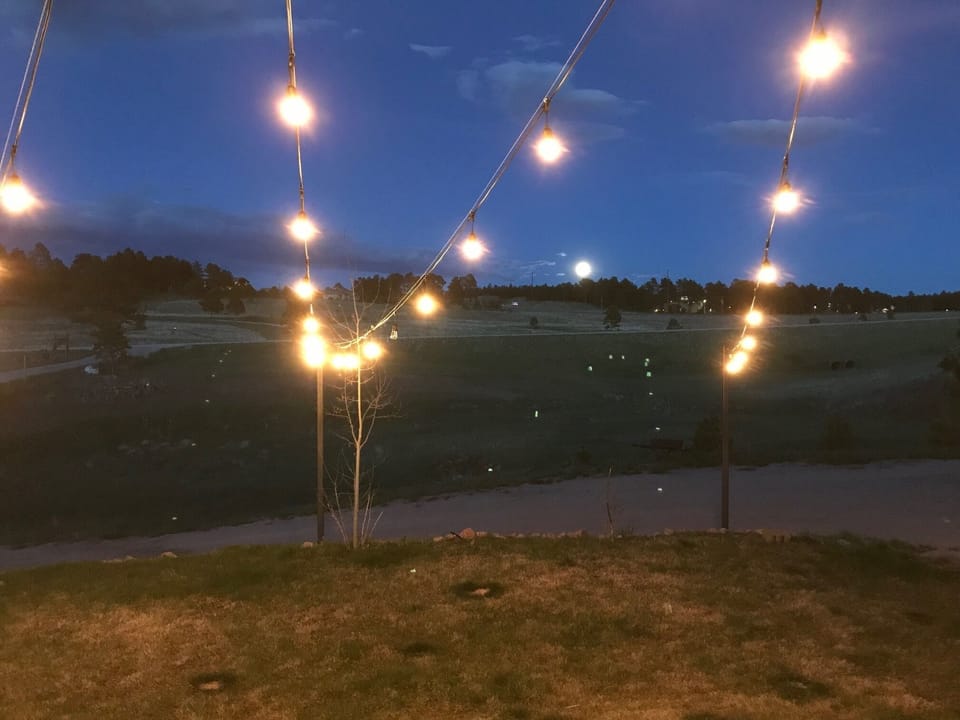 Full Moon Rising On the Eastern Horizon