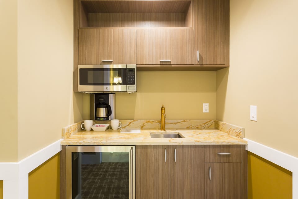 Suite 2-Kitchenette. Additional kitchenettes in additional suites.