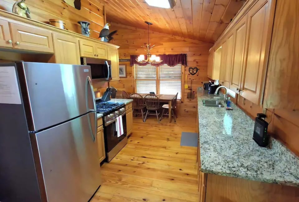 Fully equipped kitchen!