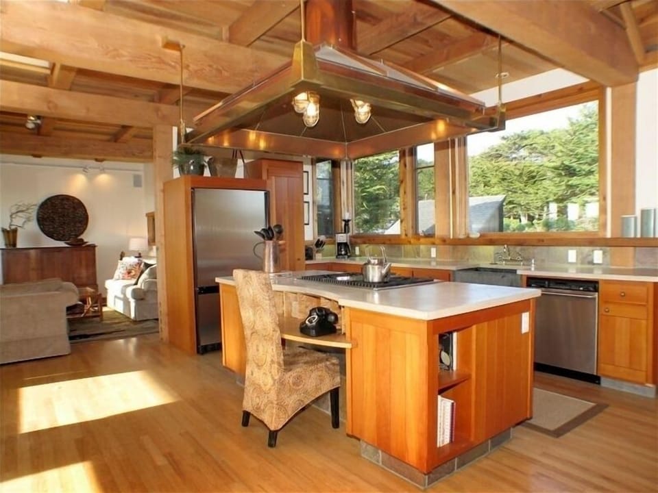 Kitchen looking into Living Room