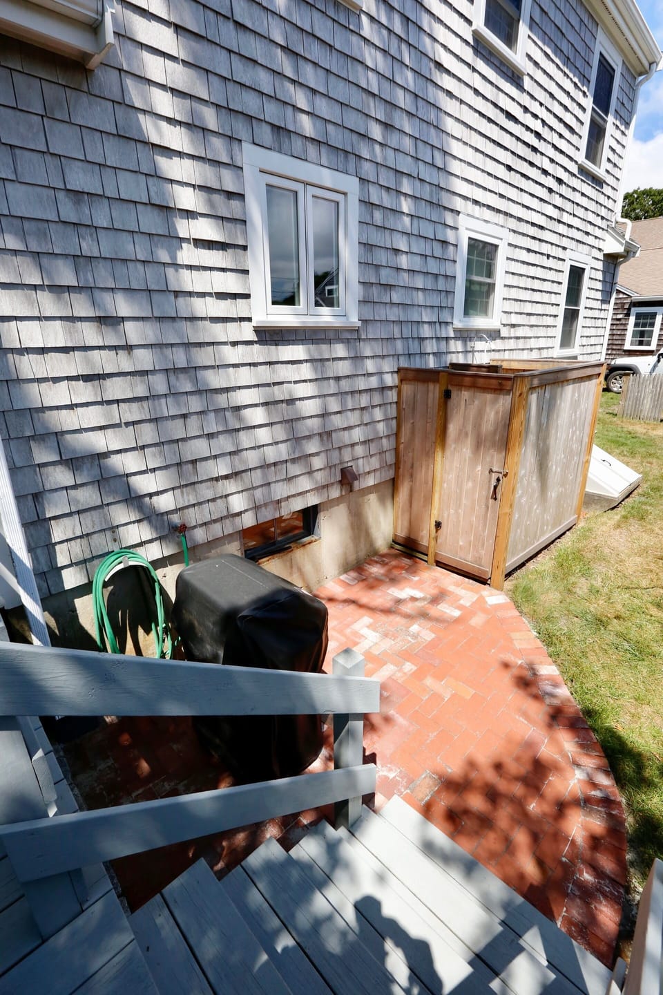 Back Patio Area/Stairs/BBQ/Shower