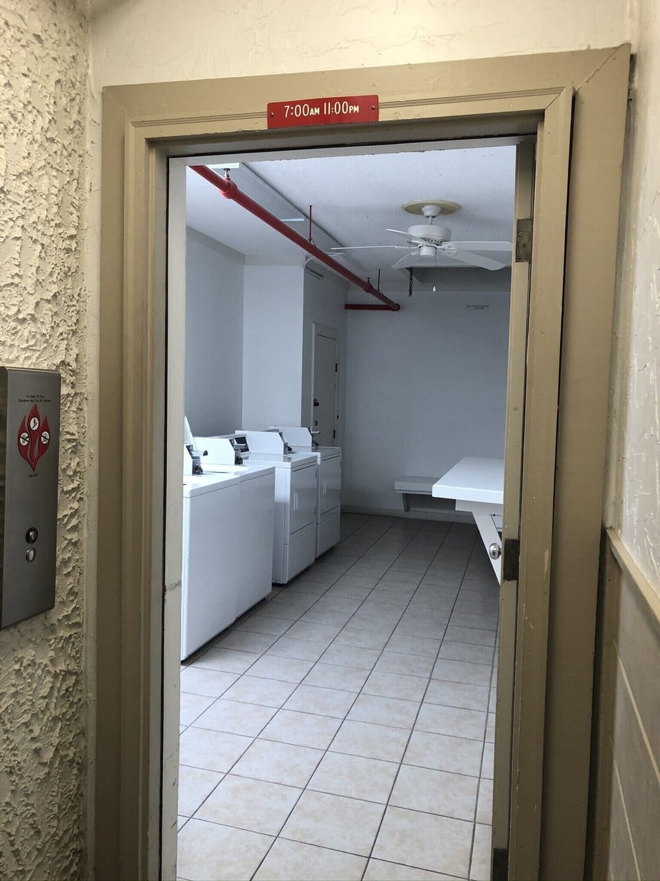 Laundry Room just down the hall