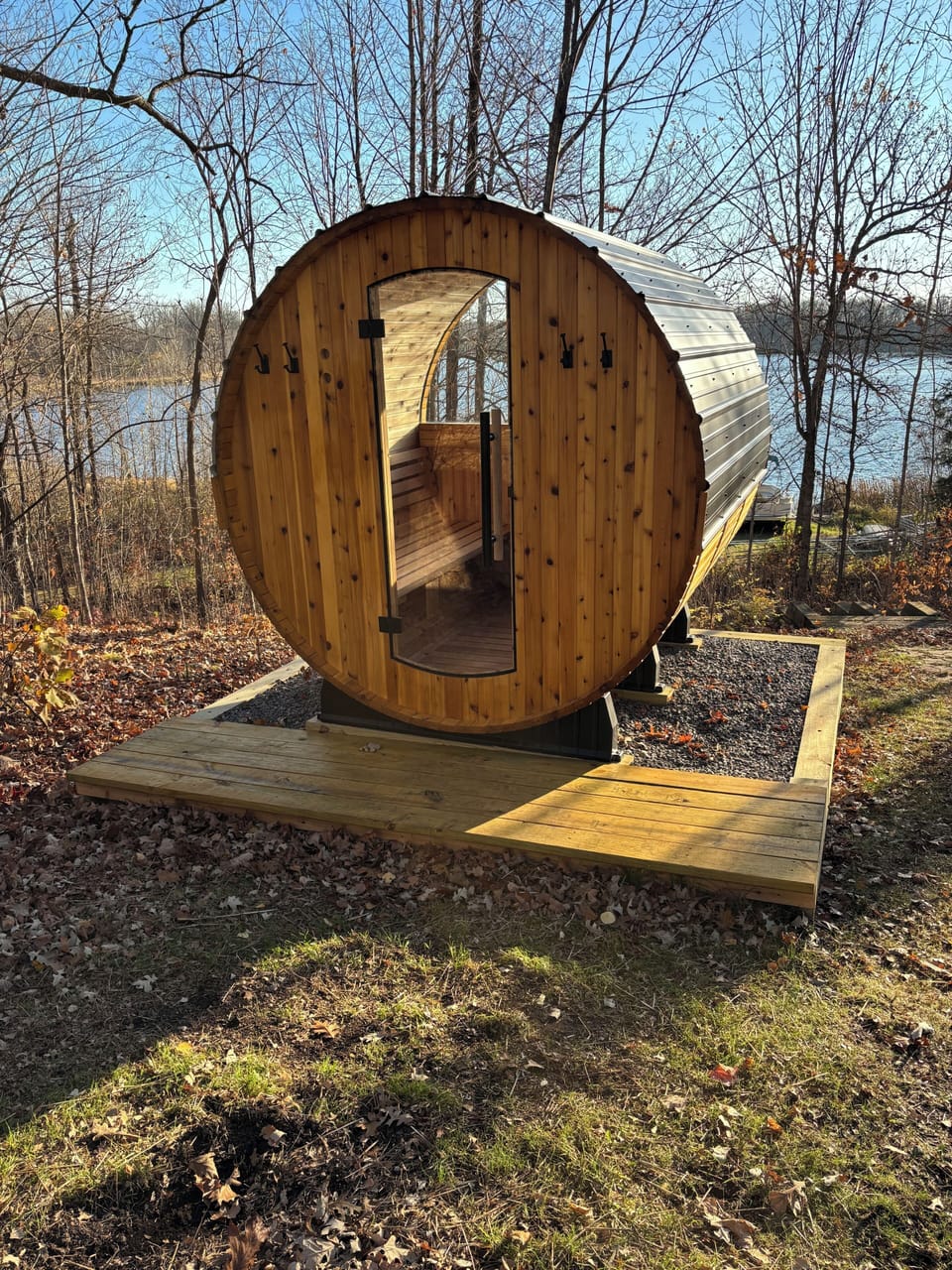 New 6 person Barrel Sauna Nov ‘25