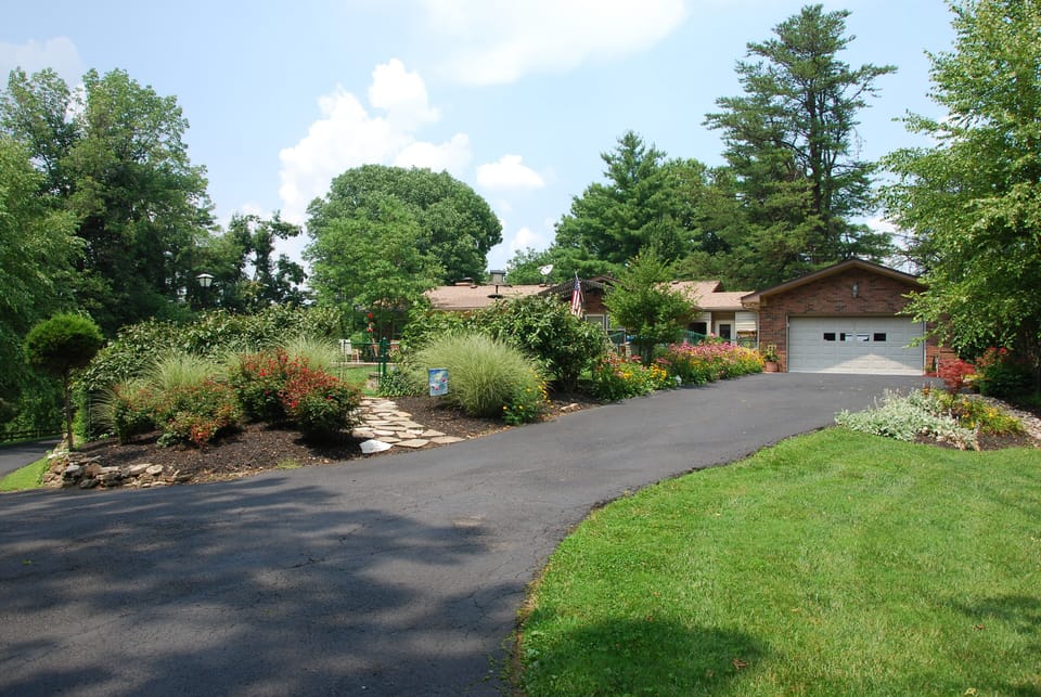 View from porch of Americas Barn