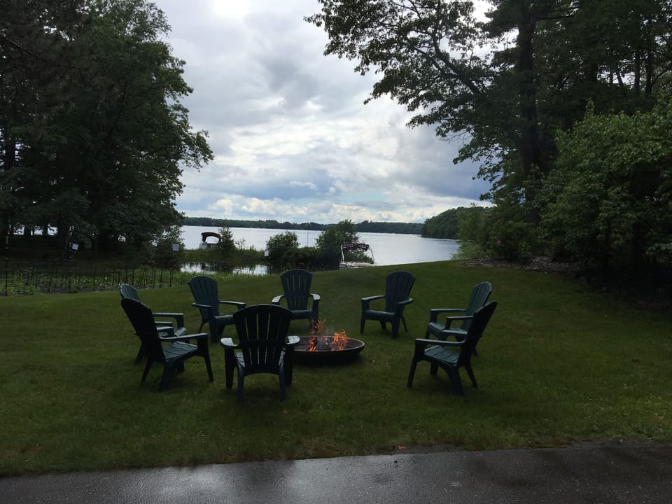 Firepit to enjoy in the evenings.