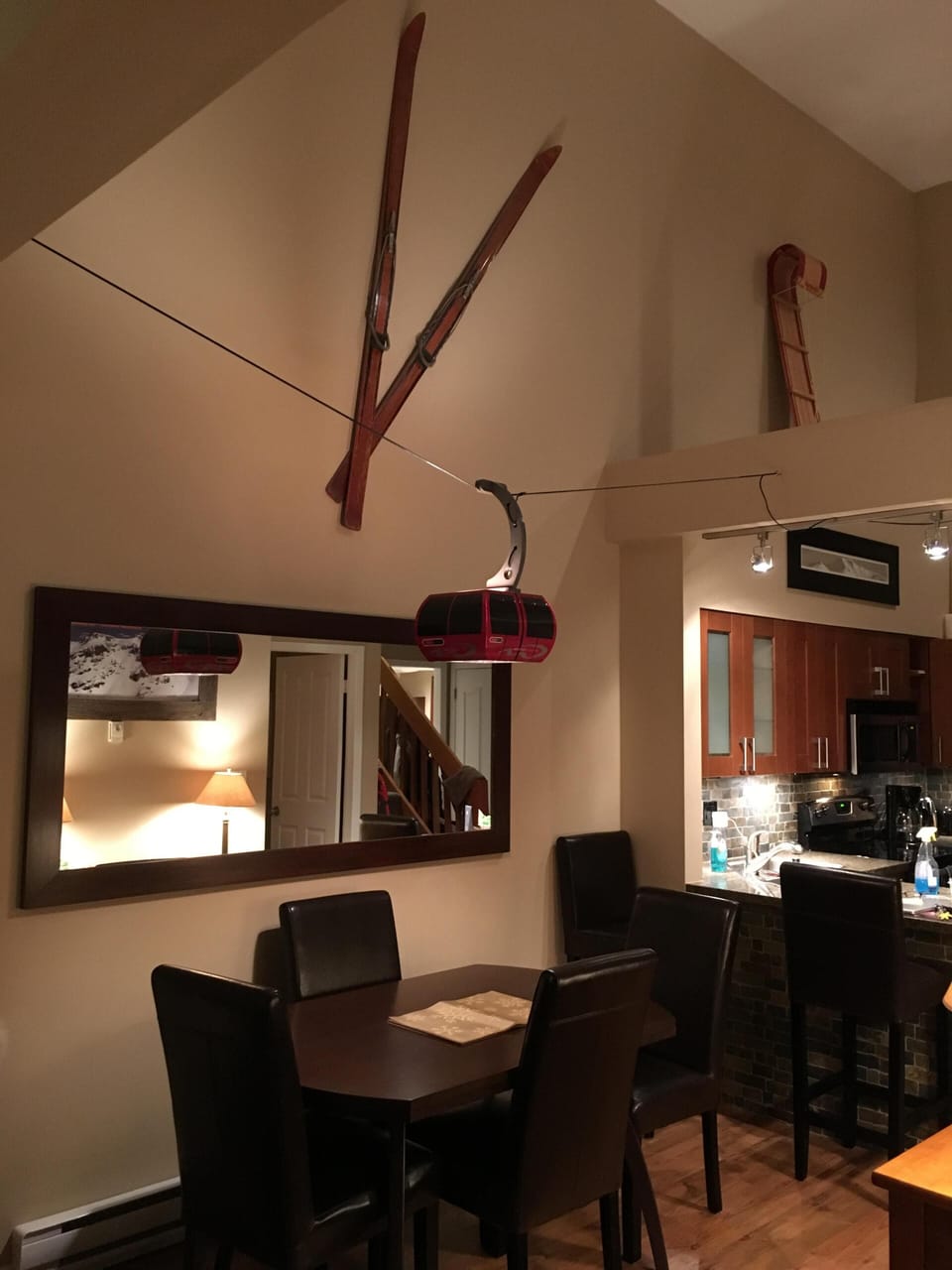 view of table/kitchen