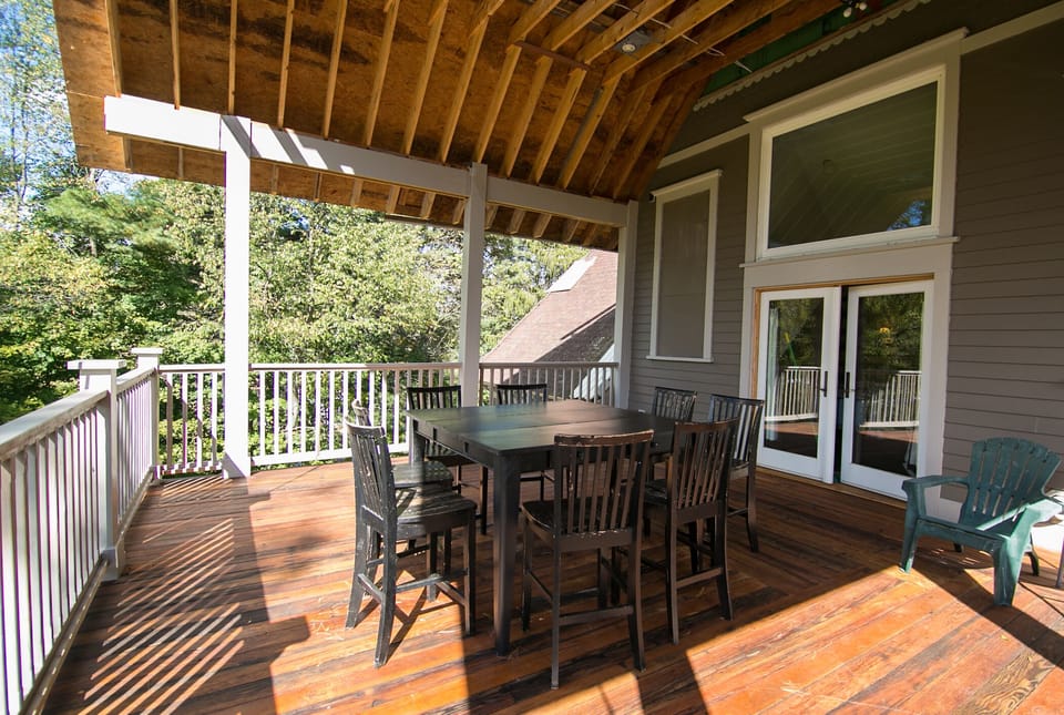 3rd Floor Deck Looking Back