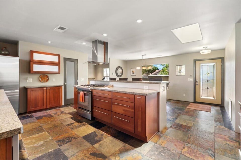 Beautiful Cherry Cabinetry