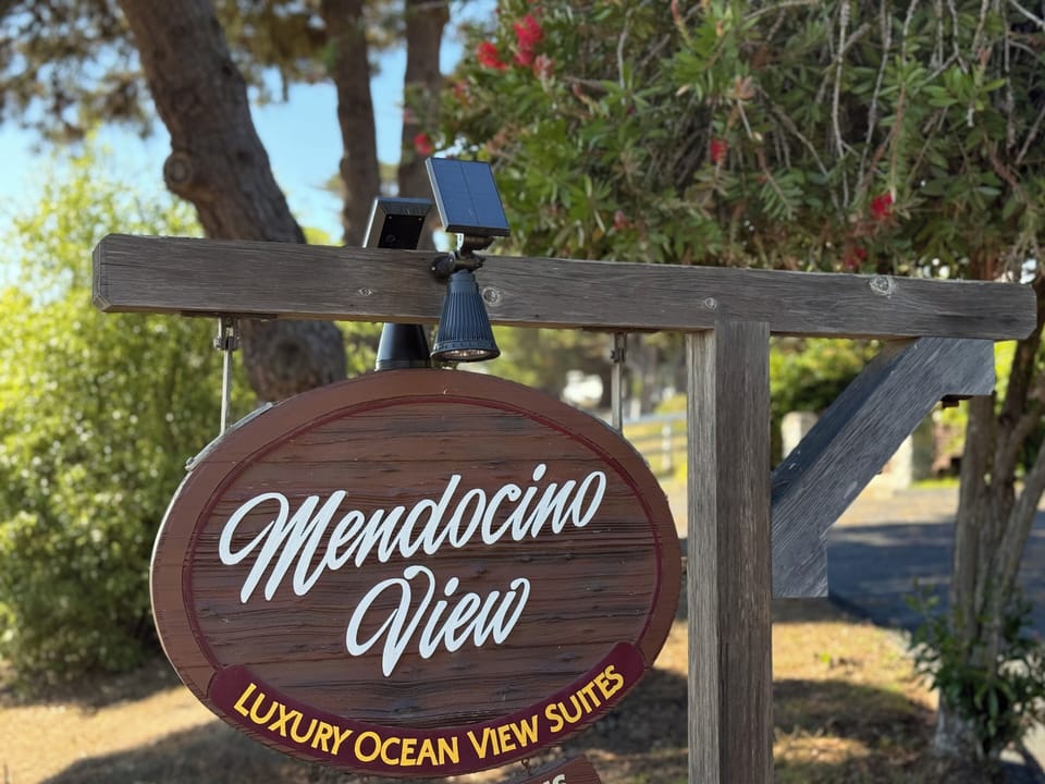 Sign in front of the property.