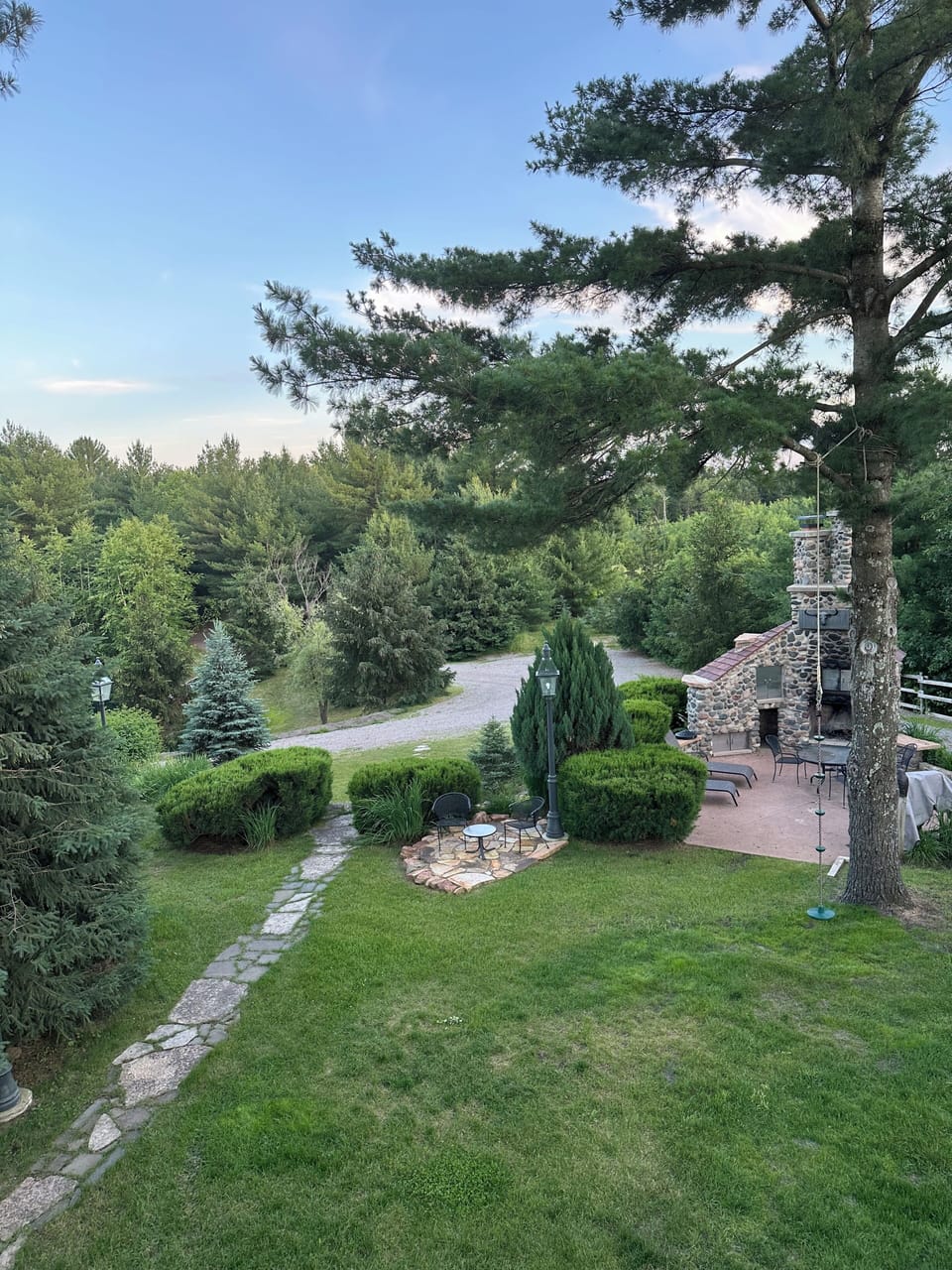 View from upstairs deck 